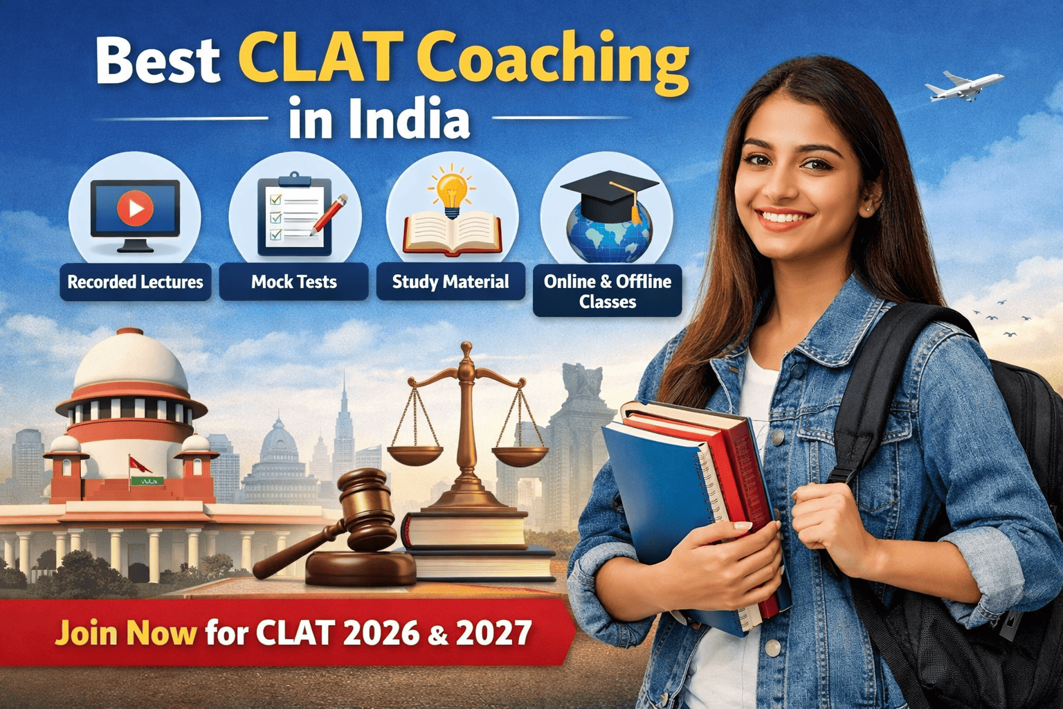 CLAT legal aptitude coaching Delhi