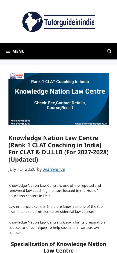 TutorGuide — Knowledge Nation Law Centre Media Coverage